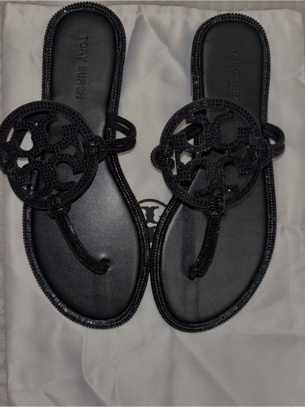 Tory Burch Black miller Sandals